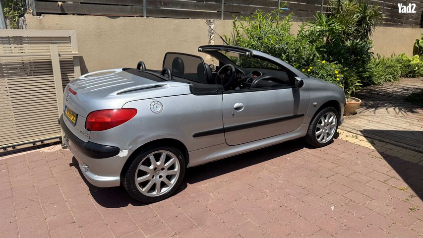 מודעת רכב פיג'ו 206
