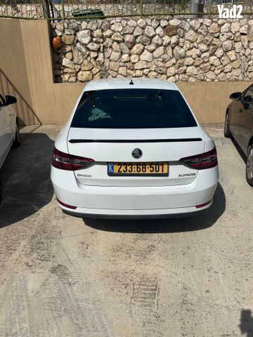 מודעת רכב סקודה סופרב