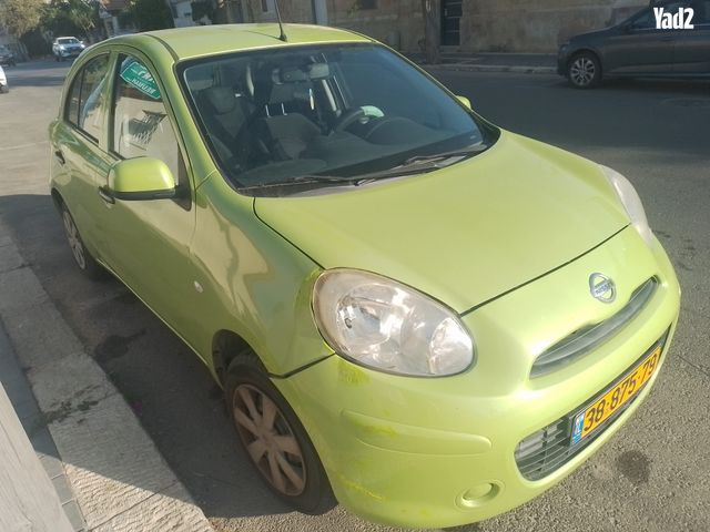 מודעת רכב ניסאן מיקרה
