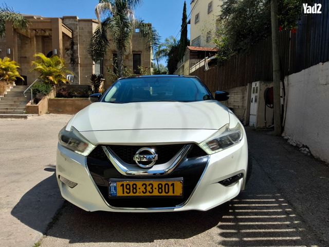 מודעת רכב ניסאן מקסימה