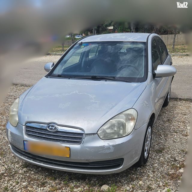 מודעת רכב יונדאי אקסנט i25