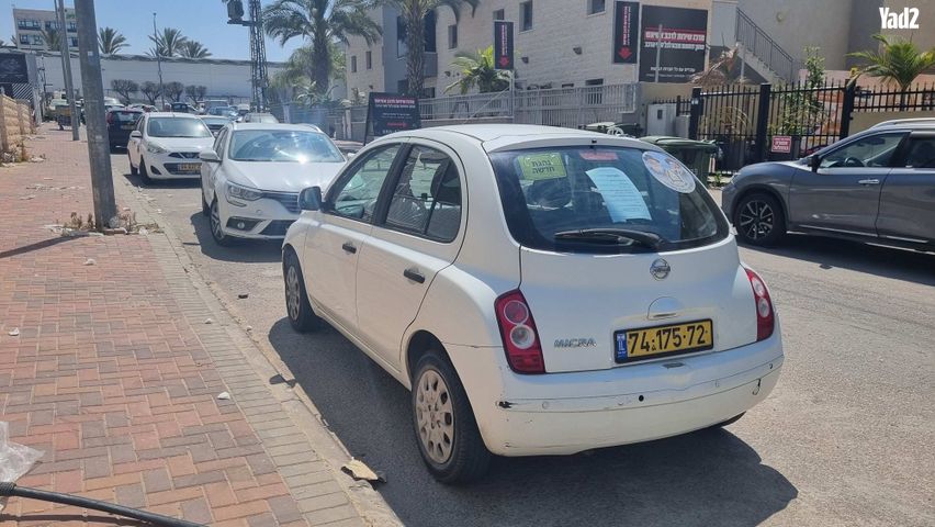 מודעת רכב ניסאן מיקרה