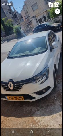 מודעת רכב רנו מגאן
