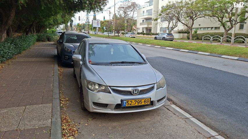 מודעת רכב הונדה סיוויק