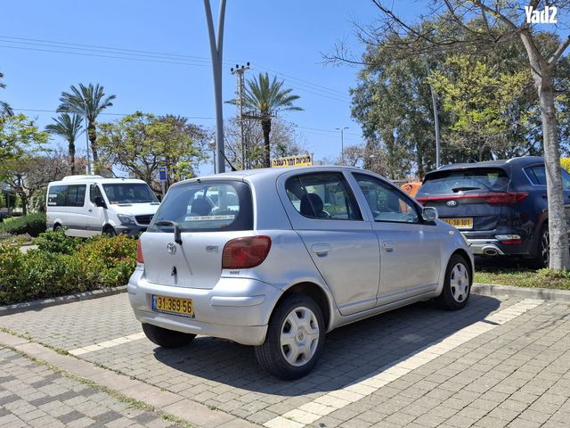 מודעת רכב טויוטה יאריס