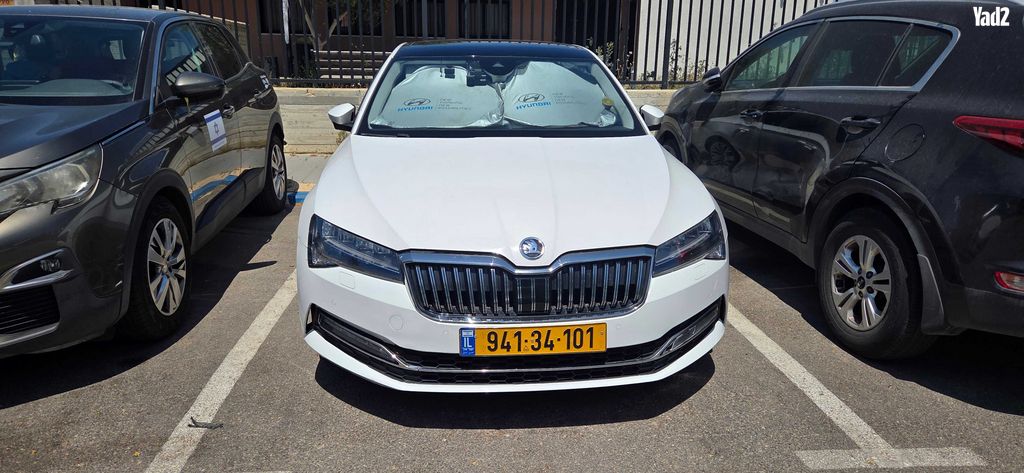 מודעת רכב סקודה סופרב