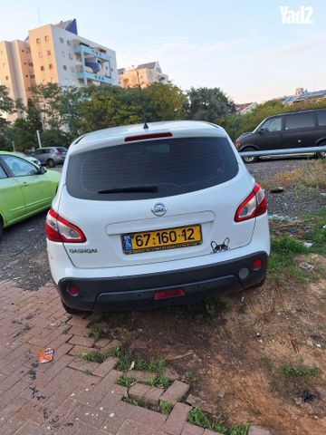 מודעת רכב ניסאן קשקאי
