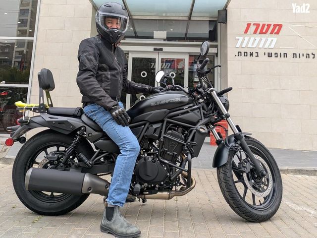 מודעת רכב קאוואסאקי Eliminator 500