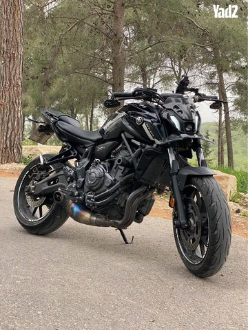 מודעת רכב ימאהה MT 07