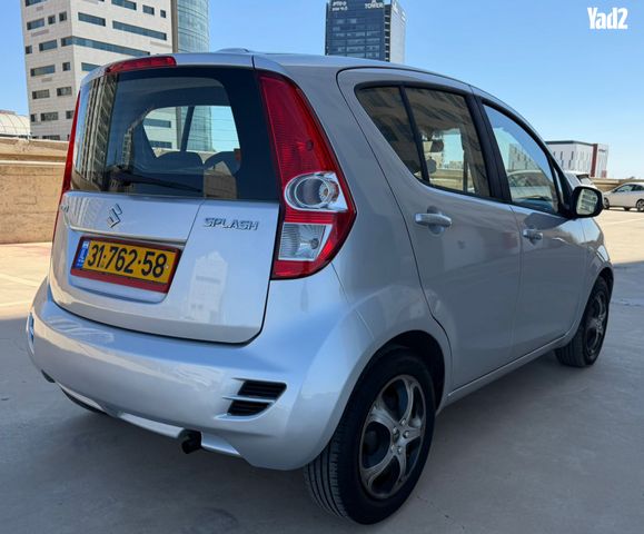מודעת רכב סוזוקי ספלאש