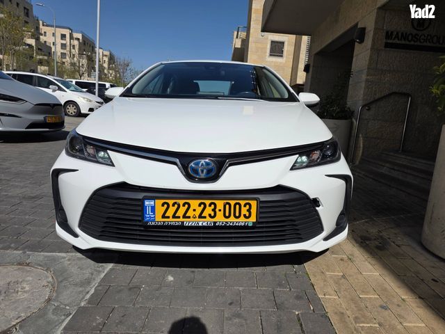 מודעת רכב טויוטה קורולה
