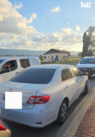 מודעת רכב טויוטה קורולה