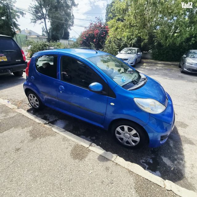 מודעת רכב פיג'ו 107