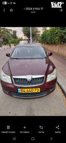 מודעת רכב סקודה אוקטביה 