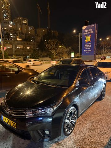 מודעת רכב טויוטה קורולה