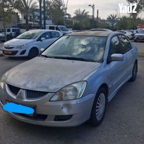 מודעת רכב מיצובישי לנסר