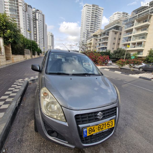 מודעת רכב סוזוקי ספלאש