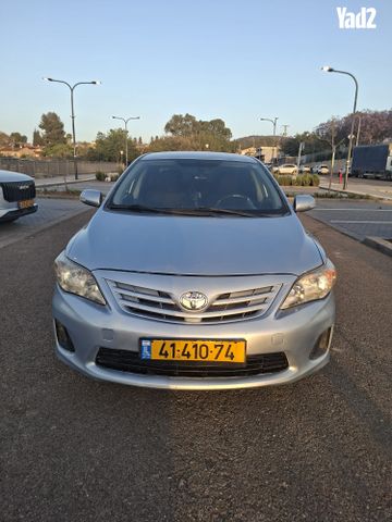 מודעת רכב טויוטה קורולה