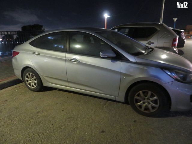 מודעת רכב יונדאי אקסנט i25