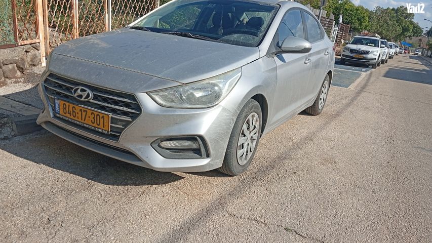 מודעת רכב יונדאי אקסנט i25