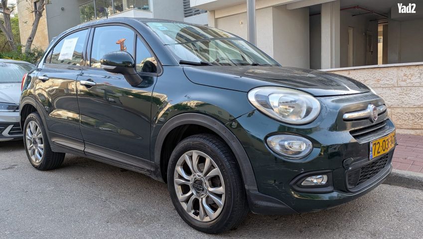 מודעת רכב פיאט 500X