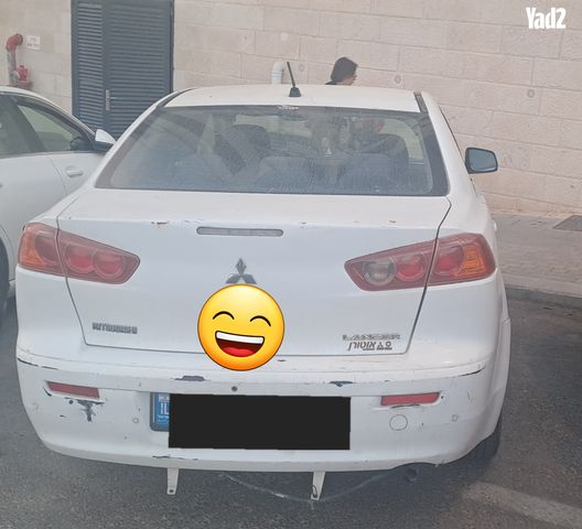 מודעת רכב מיצובישי לנסר