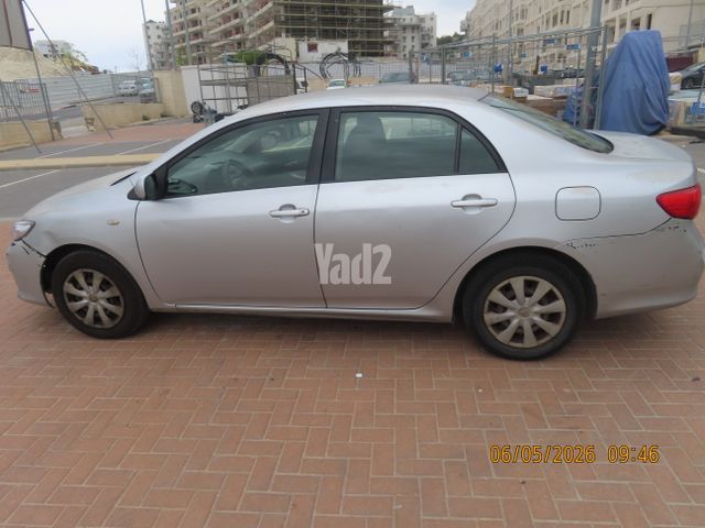 מודעת רכב טויוטה קורולה