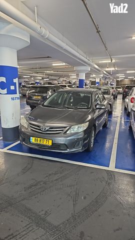 מודעת רכב טויוטה קורולה