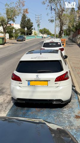 מודעת רכב פיג'ו 308