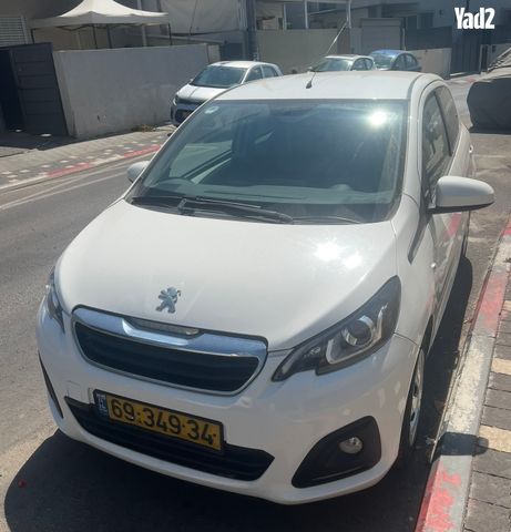 מודעת רכב פיג'ו 108
