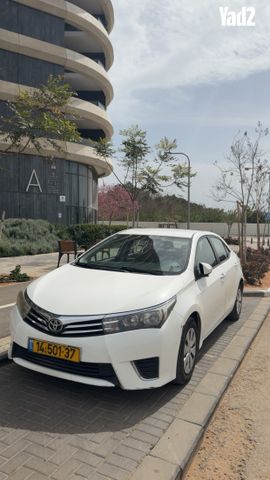 מודעת רכב טויוטה קורולה