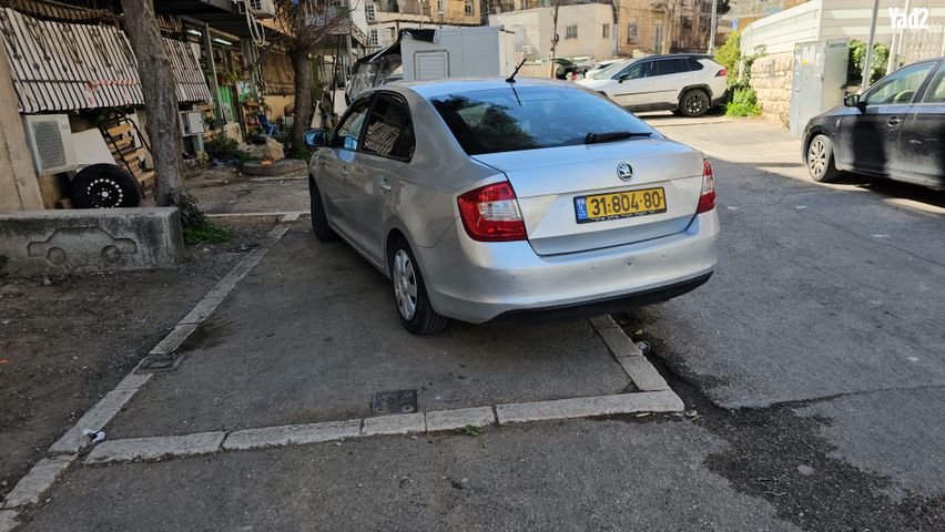 מודעת רכב סקודה ראפיד
