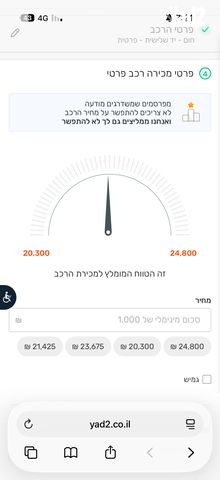 מודעת רכב קיה פיקנטו