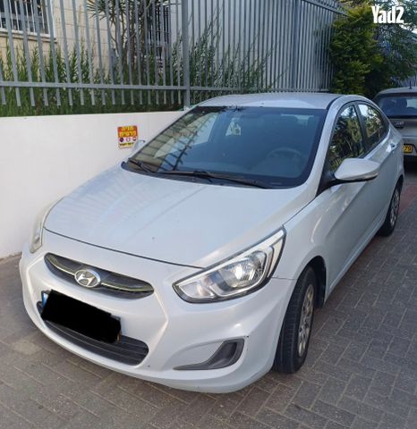 מודעת רכב יונדאי אקסנט i25