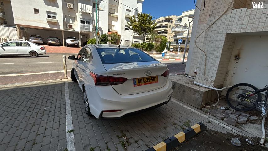 מודעת רכב יונדאי אקסנט i25
