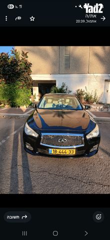 מודעת רכב אינפיניטי Q50