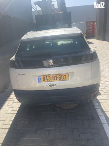 מודעת רכב פיג'ו 3008
