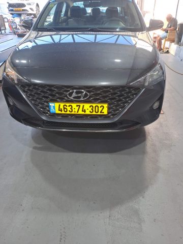 מודעת רכב יונדאי אקסנט i25