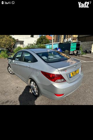 מודעת רכב יונדאי אקסנט i25