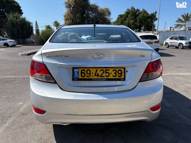 מודעת רכב יונדאי אקסנט i25