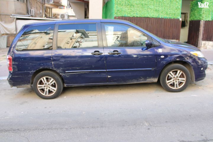 מודעת רכב מאזדה MPV
