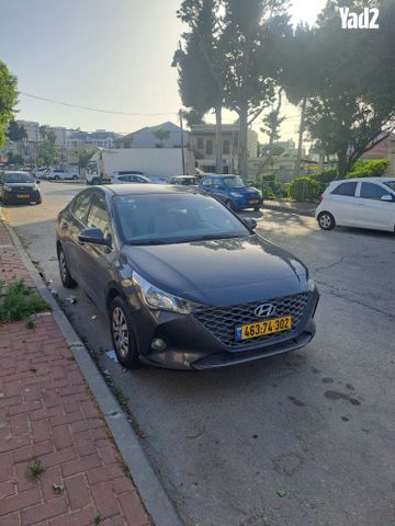 מודעת רכב יונדאי אקסנט i25