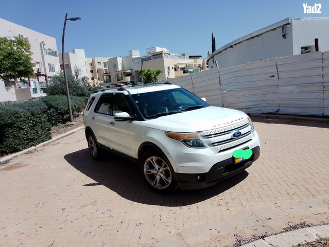 מודעת רכב פורד אקספלורר