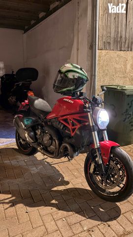 מודעת רכב דוקאטי מונסטר 821