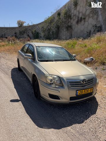מודעת רכב טויוטה אוונסיס