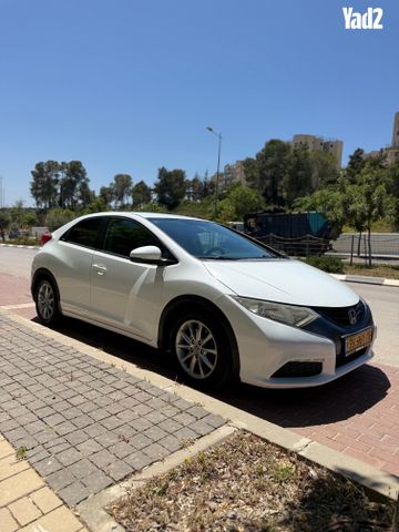מודעת רכב הונדה סיוויק