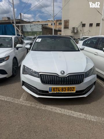 מודעת רכב סקודה סופרב