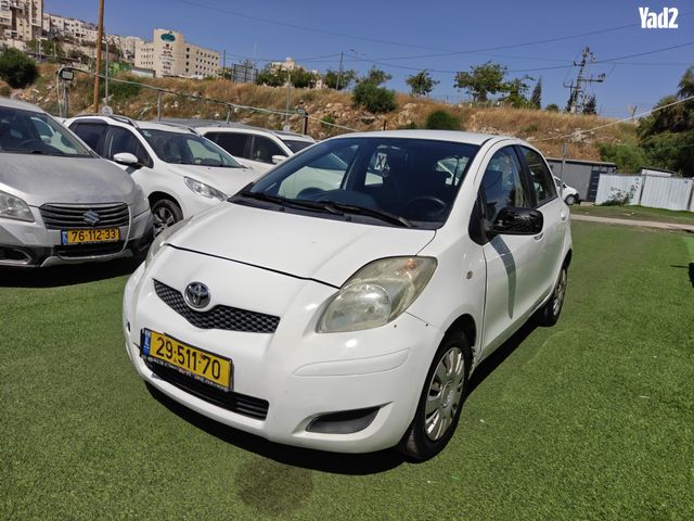 מודעת רכב טויוטה יאריס
