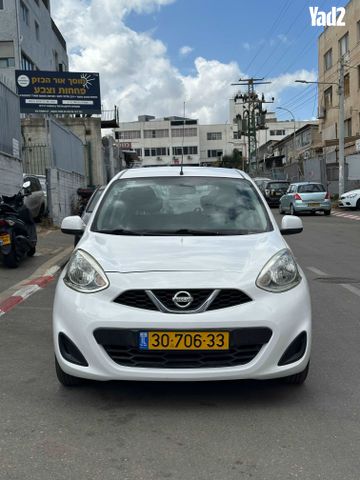 מודעת רכב ניסאן מיקרה 1