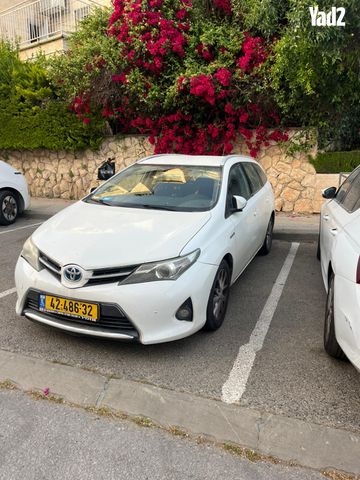 מודעת רכב טויוטה אוריס